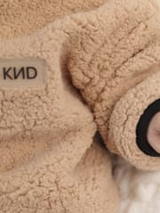Костюм детский плюшевый с капюшоном — W.E.K.И.D.A.R — Плюшевый костюм — бежевый, фото 11